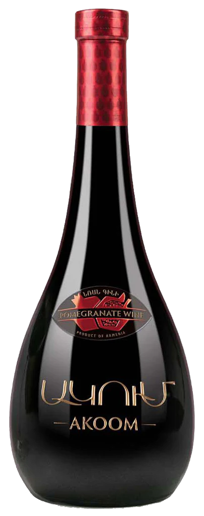 Akoom Pomegranate Semi Sweet Wine Armenia 750ml