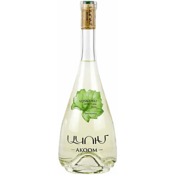 Akoom Voskehat White Dry Wine Armenia 750ml