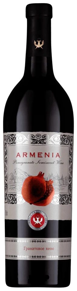 Armenia Pomegranate Semi-Sweet Wine Armenia 750ml