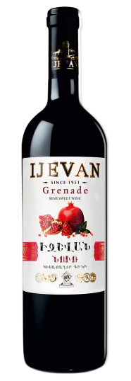 Ijevan Ceramic Grenade Sweet Pomegranate Wine Armenia 750ml