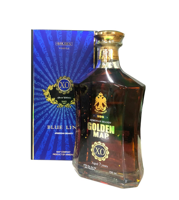 Map Brandy Blue line 7 Years 750ml 40% ALC
