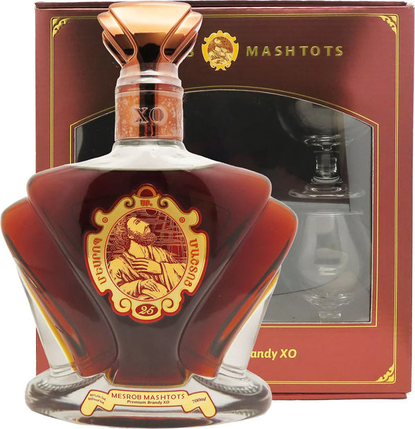 Mesrop Mashtots Premium Armenian Brandy XO 25 Yr 700 ML