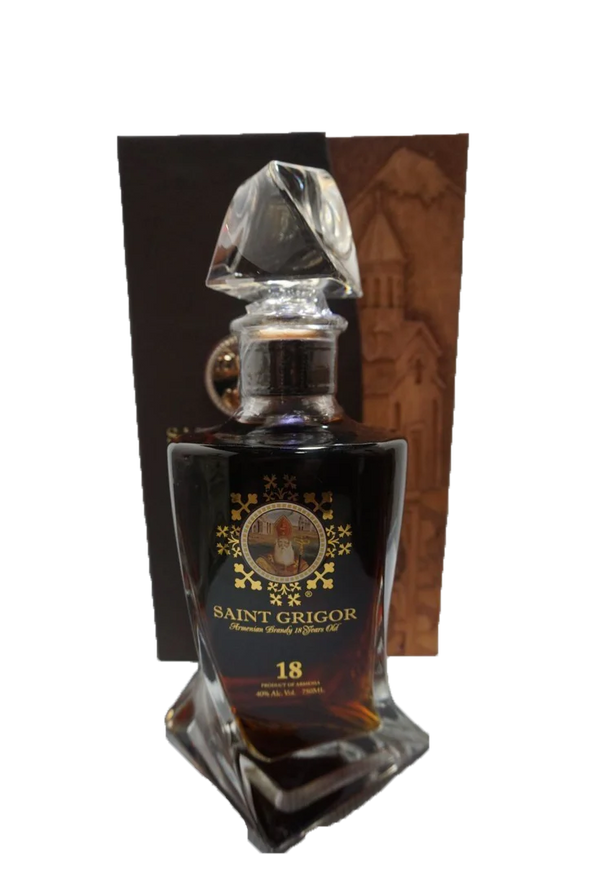 Saint Grigor Brandy Yerevan Armenia 18 Year 750ml