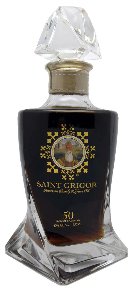 Saint Grigor Double Door Brandy Yerevan Armenia 50 Year 750ml