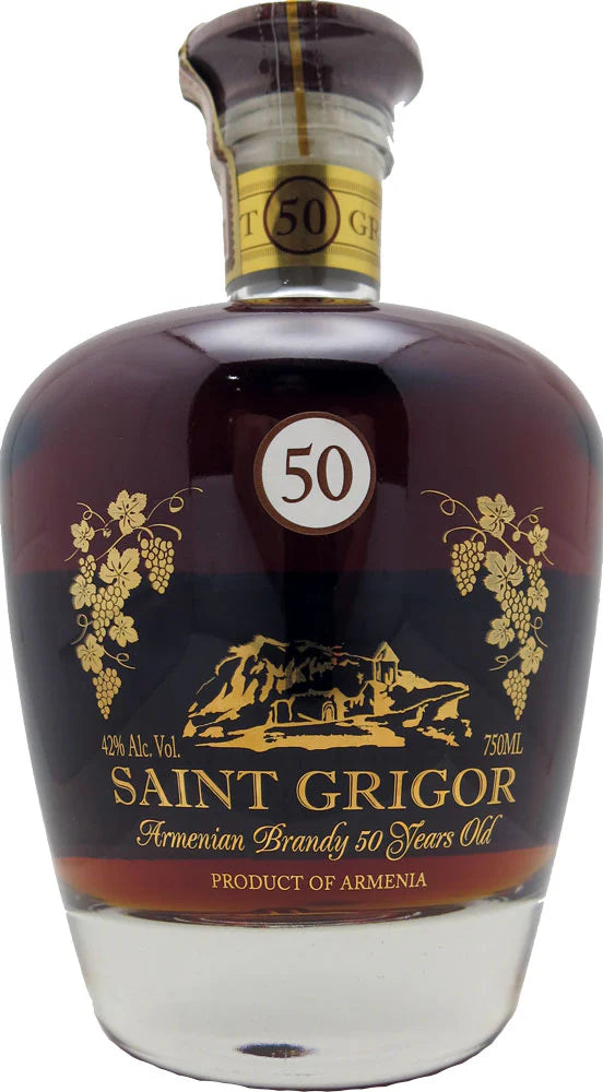 Saint Grigor Timeless Treasure Brandy Yerevan Armenia 50 Year 700ml
