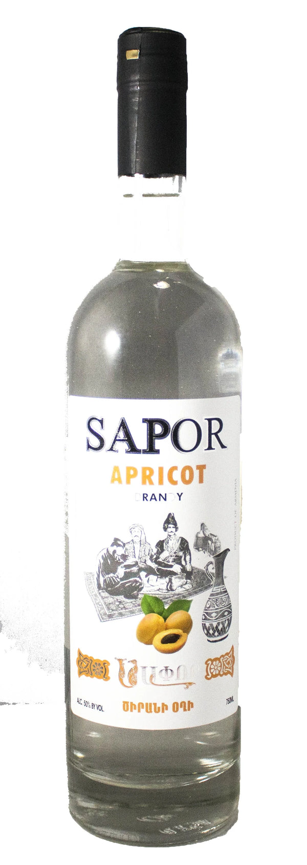 Sapor Apricot Brandy 750ml 50%ALC