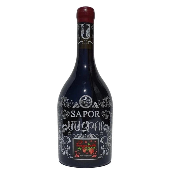 Sapor Pomegranate Semi Sweet Wine 750ml 12%ALC