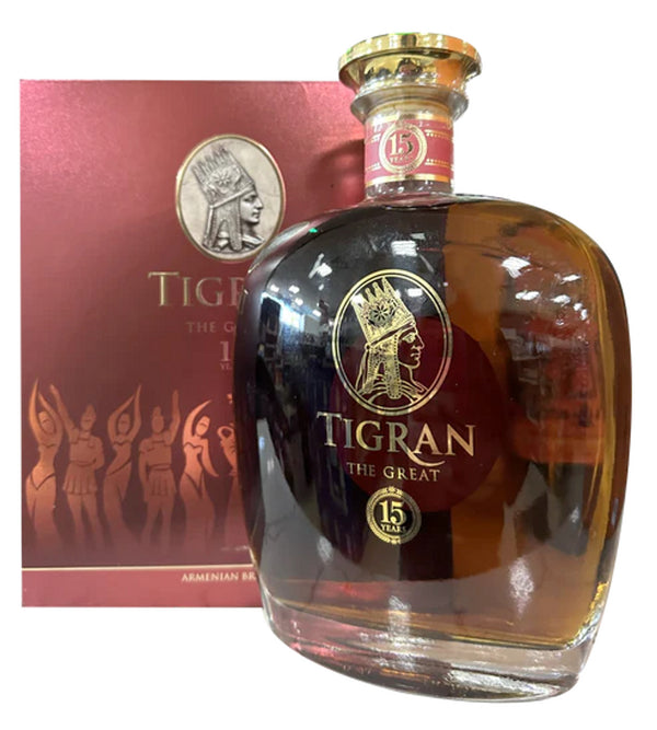 Tigran Great Brandy Yerevan Armenia 15 Year 700ml with Gift Box