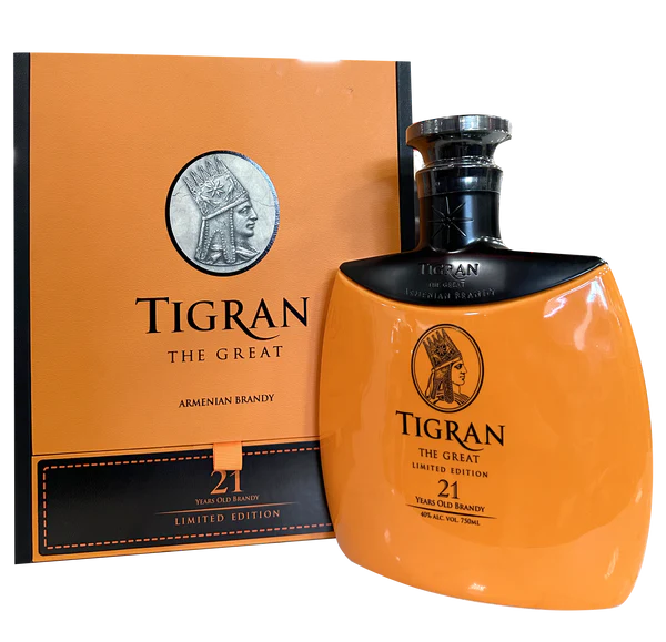 Tigran Great Brandy Yerevan Armenia 21 Year 750ml with Gift Box
