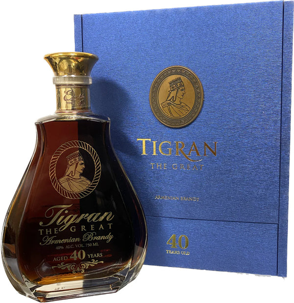Tigran Great Brandy Yerevan Armenia 40 Year 750ml with Gift Box
