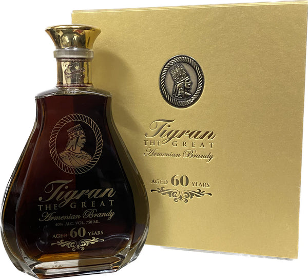 Tigran Great Brandy Yerevan Armenia 60 Year 750ml with Gift Box