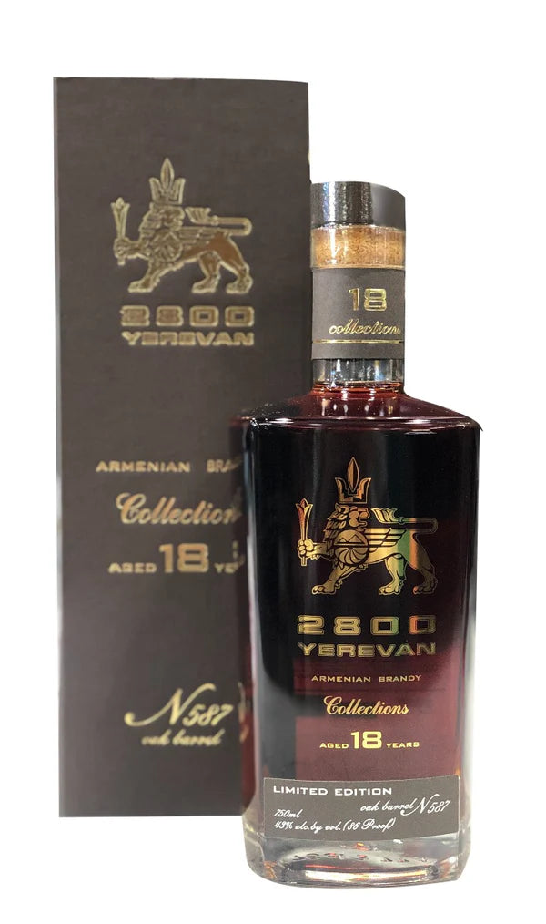 Yerevan 2800 Armenian Brandy 18 years 750ml 43%aALC