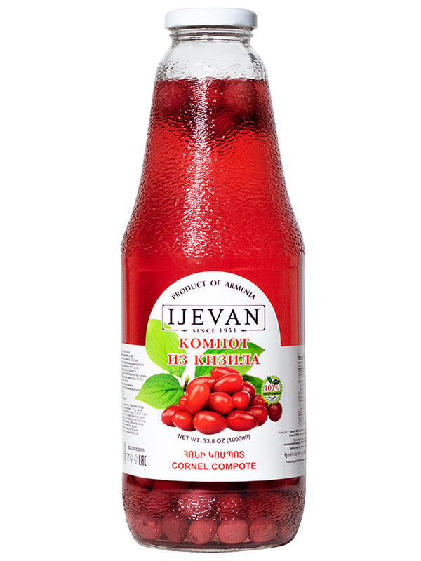 Ijevan Cornelian Cherry Compote Armenia 1L