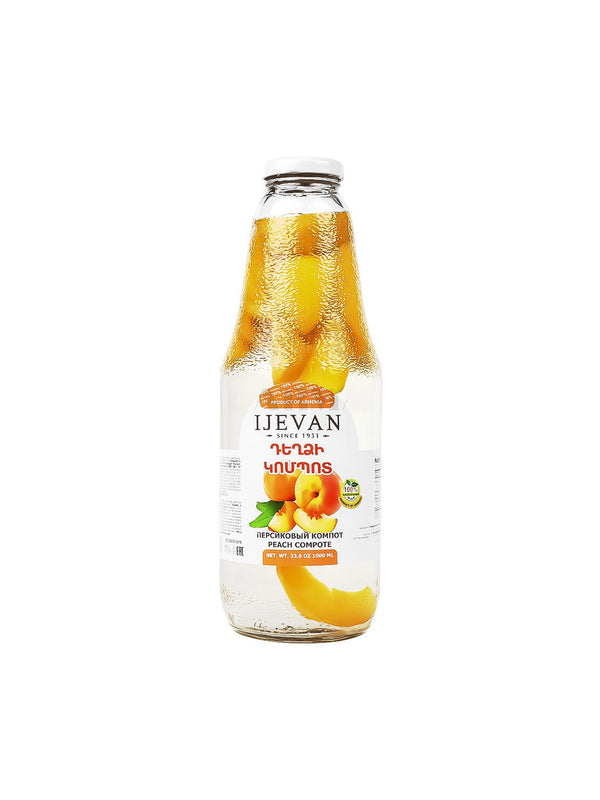 Ijevan Peach Peeled Compote Armenia 1L