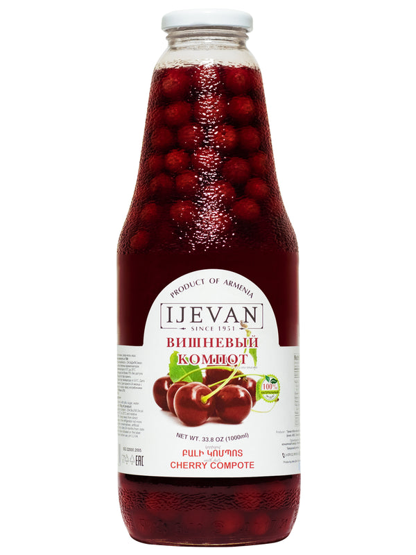 Ijevan Sour Cherry Compote Armenia 1L