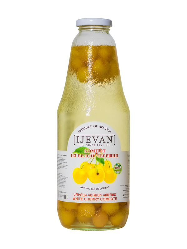 Ijevan White Cherry Compote Armenia 1L