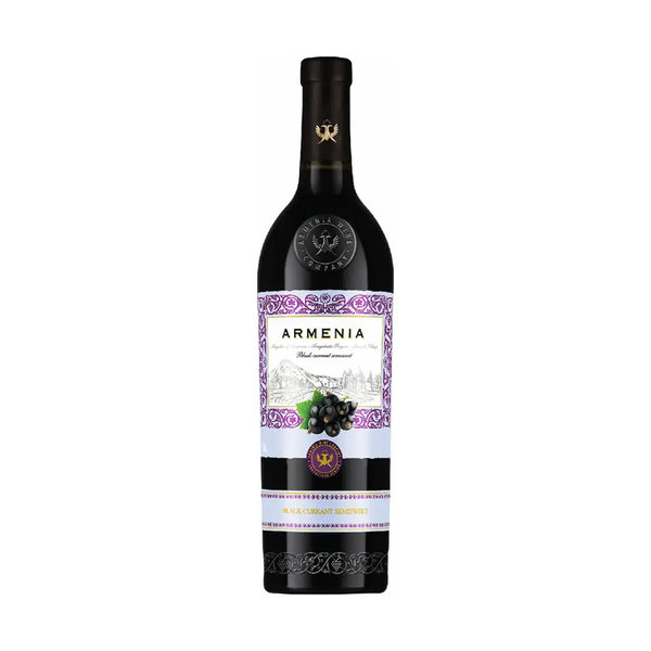 Armenia Black Currant Semi-Sweet Wine Armenia 750ml