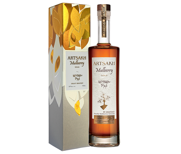 Artsakh Mulberry Gold fruit brandy 700ml by Ohanyan packshot