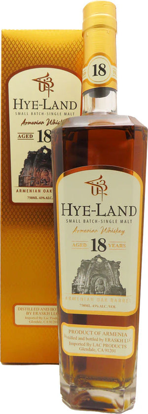 Hye-Land Whiskey Armenia 18 Year 750ml