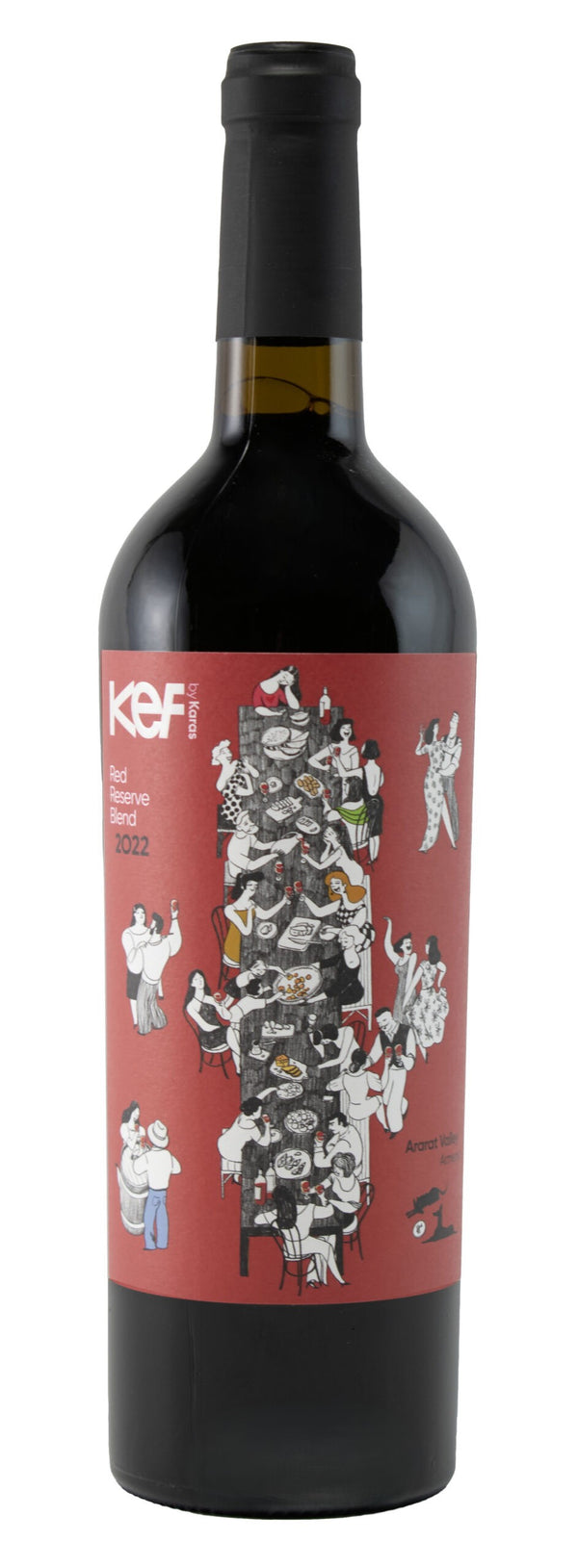 Kef by Karas Red Wine Reserve 2022 750ML
