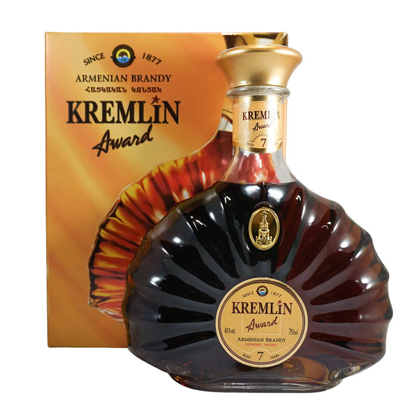 Kremlin Award Brandy Yerevan Armenia 7 Year 750ml