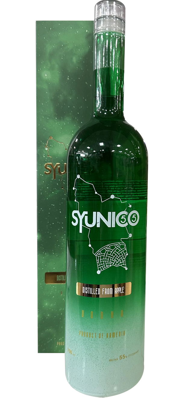 SYUNICO APPLE VODKA 750ML 55%ALC
