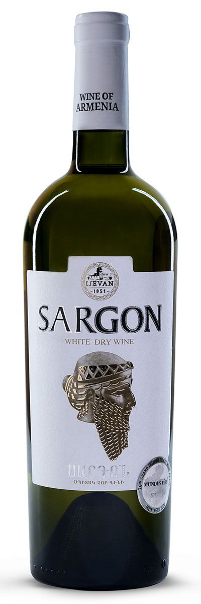 Sargon White Dry Wine Armenia 750ml