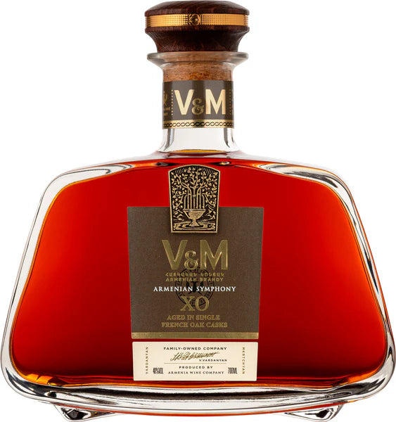 V&M XO Brandy with Gift Box Armenia 700ml