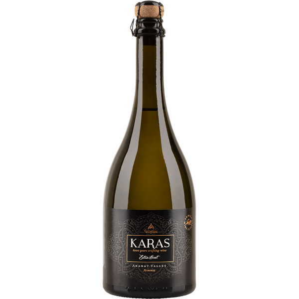Karas Extra Brut Sparkling White Wine 750 ML