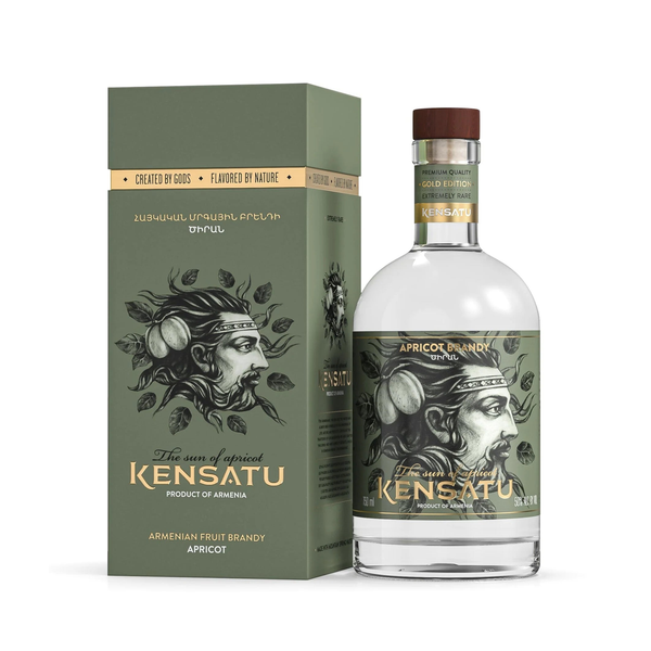 Kensatu Apricot Fruit Brandy Armenia 750ml