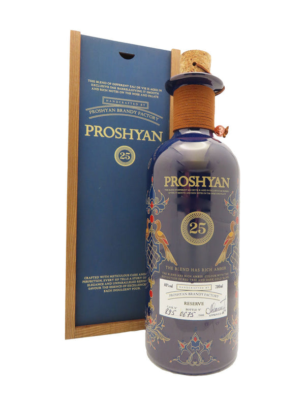 Proshyan brandy 25 years